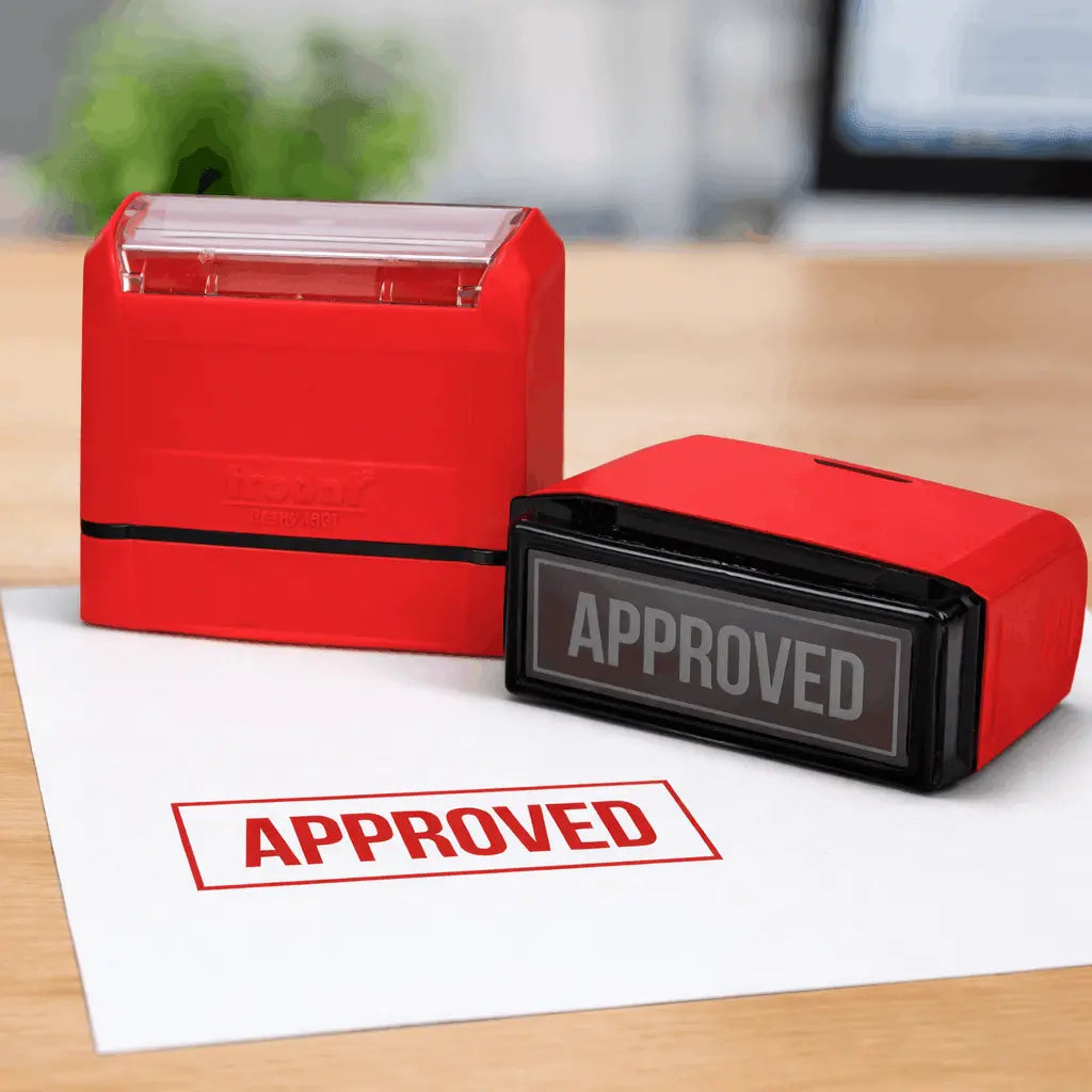 Permanent Waterproof Pre-Ink Stamp for Plastic Packaging & Branding