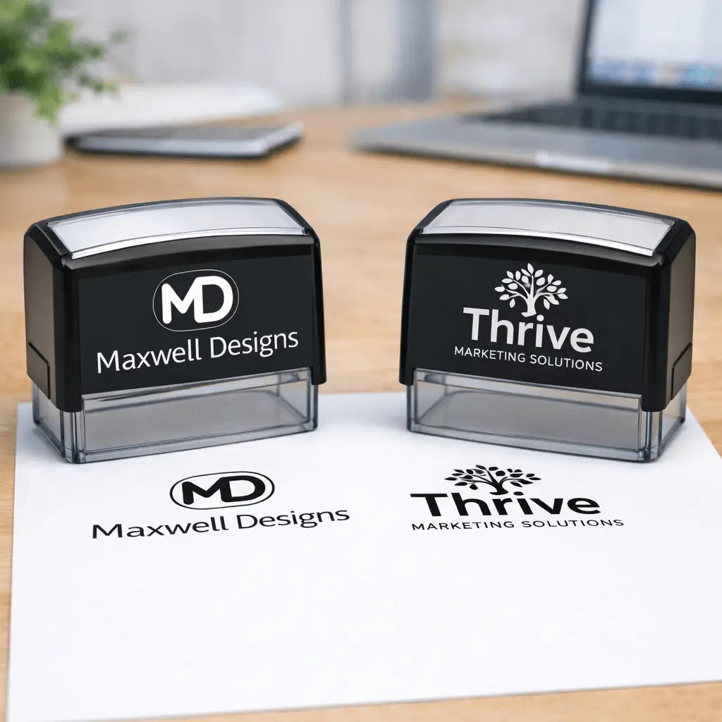 Permanent Waterproof Pre-Ink Stamp for Plastic Packaging & Branding