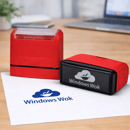 Permanent Waterproof Pre-Ink Stamp for Plastic Packaging & Branding