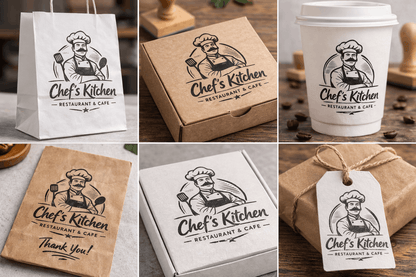 Custom Rubber Stamp for Business Branding & Packaging